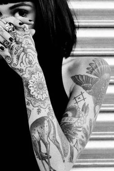 AI-Generated Tattoo Design