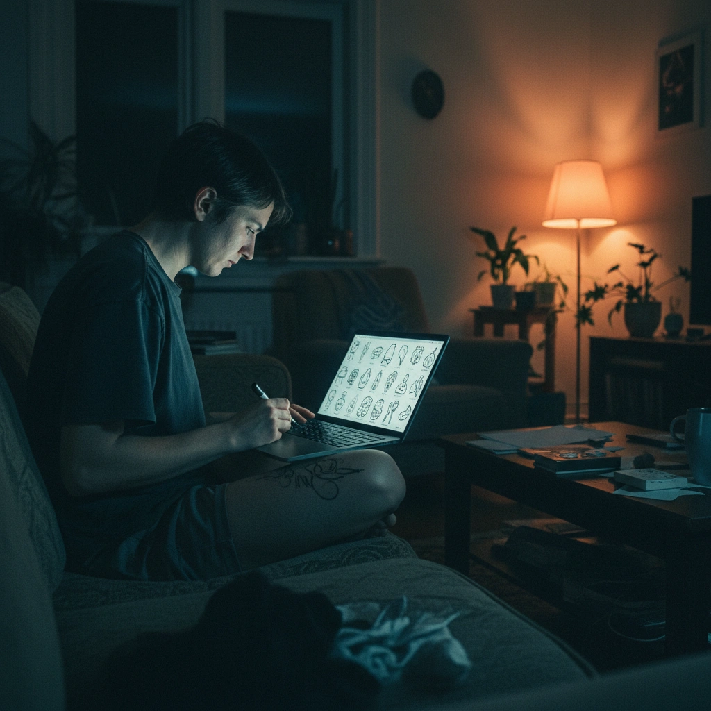 Visualisation de tatouage manche complète via IA