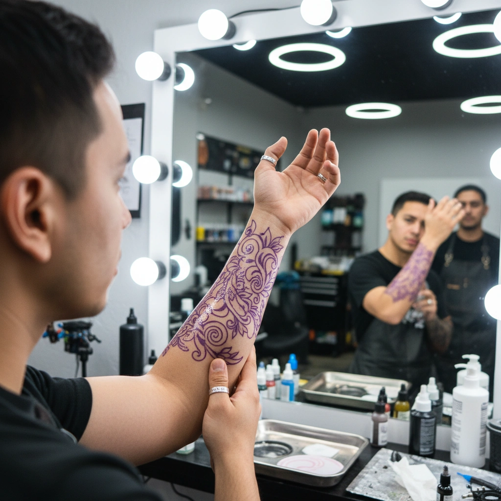 Generazione varianti tatuaggio con AI